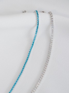 Pulsera Riviere Bleu Ciel