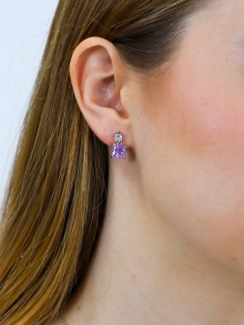 Pendientes Amatista