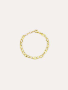 Pulsera Chain Baño Oro