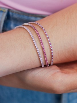 Pulsera Riviere Rose