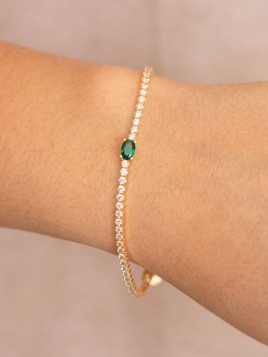 Pulsera Joya Vert Dorado