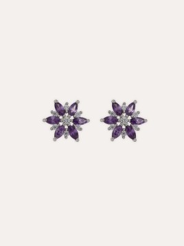 Pendientes Violeta