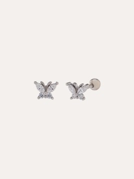 Pendiente Piercing Mariposa