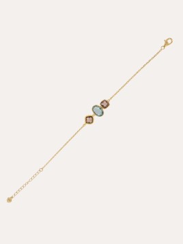 Pulsera Mentha Doble Baño Oro