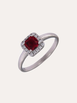 copy of Anillo baguette rose