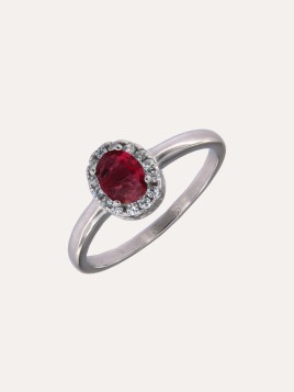 copy of Anillo baguette rose