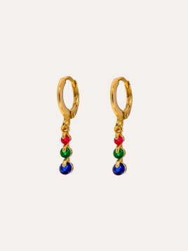 Pendientes Aros 3 Colores...